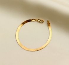 Two Delicate Snake chain Bracelets Set, Dainty Bracelet Set, Two Minimalist Bracelets